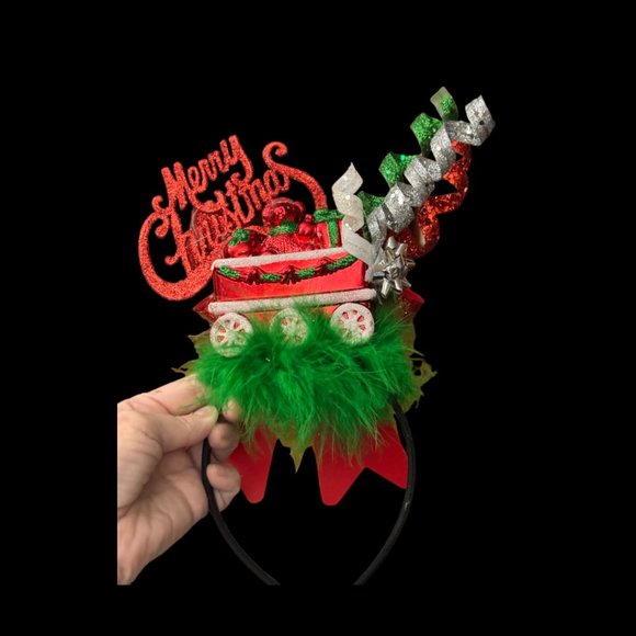 Christmas Headband, Ugly Sweater Party Head Piece, New Custom Holiday Party Gift main image 7